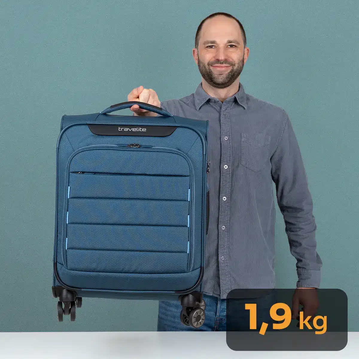Travelite Skaii – leichter Handgepäck Koffer mit 1,9 kg