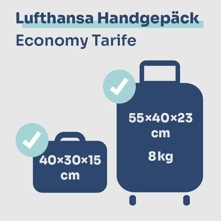 Lufthansa Handgepäck Economy Class